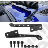 Kit fixations barre de LED (32'' soit 81.28cmcm) sur charnières de capot moteur Jeep Wrangler JL