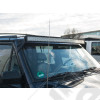 Support noir pour barre de LED Jeep Cherokee XJ