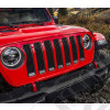 Kit d'inserts noir (enjoliveurs) de calandre et phares pour Jeep Wrangler JL