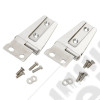 Kit charnières de capot acier inox Jeep Wrangler JK