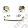 Kit enjoliveurs et arceaux de capot moteur en acier / inox Jeep Wrangler JK