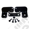 Kit Fixations lampes portées sur bas de baie de pare brise Jeep Wrangler JK 