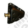 Gache de porte gauche (coté caisse), acier noir, Jeep CJ, Wrangler YJ 