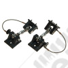 Kit attache capot moteur réglable acier Jeep Wrangler JK