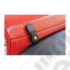 Kit d'attaches capot en acier avec serrure antivol pour Jeep Wrangler JK (la paire gauche et droite)
