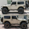 Kit de protections noir pour Jeep Wrangler JK Unlimited (la paire) (JK 4 portes)