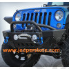 Pare chocs avant acier avec porte treuil Jeep Wrangler JK
