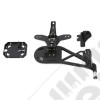 Pare chocs arrière en acier Gen2 (avec porte roue) pour Jeep Wrangler JK