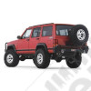 Pare chocs arrière acier WARN sans porte roue de secours - Jeep Cherokee XJ - AC4T0054
