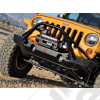 Pare chocs avant acier avec porte treuil MID Brawler (Poison Spider) Jeep Wrangler JK 