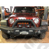 Pare chocs avant acier avec porte treuil type AEV Premium - Jeep Wrangler JK - 1540.38AEV-CA / PCAV-066 / 1533.65CA / JP-BP008
