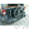 Pare chocs arrière en acier avec porte roue de secours pour Jeep Wrangler JK