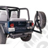 Pare chocs arrière avec support de roue de secours Rock Crusher - Jeep Wrangler YJ, Wrangler TJ - Pare Chocs Type Warn
