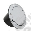 Trappe à essence "Jeep" en aluminium et plastique chromé pour Jeep Wrangler JK