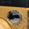 Trappe à essence "Jeep" en aluminium et plastique chromé pour Jeep Wrangler JK