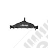 Protection de capot Jeep en tissu "String Jeep" pour Jeep Wrangler JK