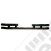 Pare chocs arrière double tube, couleur: noir pour Jeep Wrangler YJ, TJ 