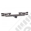 Pare Chocs arrière double tube inox ''California'' Jeep CJ, YJ