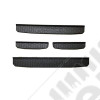 Kit de 4 protections de seuils de portes avant et arrière pour Jeep Wrangler JL Unlimited (4 portes)