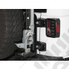 Support de roue de secours renforcé pour pneu jusqu'à 37" pour Jeep Wrangler JK