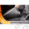 Kit de 2 tapis de sol arrière en caoutchouc préformé - Jeep Wrangler TJ et LJ - 1566.21 / 61731 / 12950.10