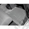 Kit de tapis de sol en caoutchouc arrière gris (4 portes), Wrangler JK Unlimited 