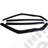 Kit de 4 déflecteurs de vitres (couleur fumée) pour Jeep Grand Cherokee WH, WK