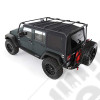 Galerie de toit acier noir Overhead Rack - Jeep Wrangler JK (2 portes) - SB76716