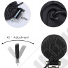Kit de 2 feux longue portée ronds à LED de 42W - 420 lumens (diamètre: 8 cm)