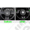 Kit d'enjoliveurs de tableau de bord et portes (12 pièces) (couleur: noir) pour Jeep Wrangler JK