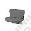 Banquette arrière avec dossier rabattable couleur grise Jeep Wrangler TJ 