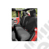 Kit de housses de banquette arrière noir en néoprène Jeep Wrangler JK (2 portes)