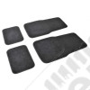 Kit de 4 tapis de sol en tissu noir (produit universel) - Jeep - 1608.01 / SH7230001 / 765764 / 27650 / B07CYZR37C