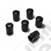 Ecrous anti vol de roue - Couleur : Noir - Kit 5 roues - Jeep - B716542BK