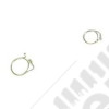 Kit de 2 durites acier pour freinage sans ABS - Jeep Wrangler YJ - 16737.50-2MCF / 60919MC40 / 60919MC39