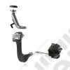 Snorkel admission d'air direct avec pré-filtre cyclonique, Performance Intake System Modular XHD pour 2.8L CRD pour Jeep Wrangler JK 