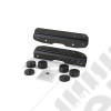 Kit de relocalisation Teraflex du porte roue de secours pour pneu en 37" pour Jeep Wrangler JL