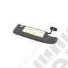 Pare soleil avant gauche couleur noir pour Jeep Wrangler JK (phase 2) - 0859.29 / 6CJ07DX9AA / 6CJ07DX9AC / 6CJ07DX9 / 1MK33DX9AD / 1MK33DX9AE / 1MK33DX9AF / 1MK33DX9