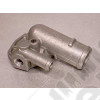 Boîtier de thermostat 2.5L et 4.0L HO essence Jeep Cherokee XJ (emplacement de la sonde d'eau sur le boitier).