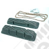 Kit de 2 caches culbuteurs Aluminium noir, moteur V8 AMC Jeep