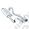 Silencieux BORLA avec tube de sortie moteur 4.0L essence - Jeep Wrangler TJ Unlimited (4 portes) - 140103
