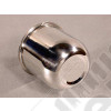 Cache moyeu chromé de roue (diamètre : 80mm) pour Jeep - 1402.21 / H2984 / CC80 / EXC100