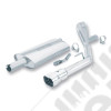 Silencieux BORLA avec tube de sortie, Grand Cherokee ZJ 4.0L et 5.2L