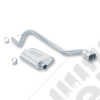Silencieux BORLA avec tube de sortie, Cherokee XJ 4.0L