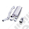 Silencieux BORLA avec tube de sortie, 2.5L et 4.0L Wrangler TJ
