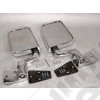 Kit de rétroviseurs extérieur chromé pour Jeep Wrangler YJ 
