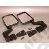 Kit de rétroviseurs extérieur noir pour Jeep Wrangler YJ 