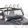 Rampe de lampes portées en acier inox pour Jeep Wrangler TJ