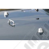 Kit enjoliveurs et arceaux de capot moteur en acier / inox Jeep Wrangler JK