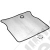Grille de protection de radiateur moteur en acier inox - Jeep CJ - 1523.01